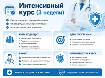 Реабилитация за 21 день в Шатуре